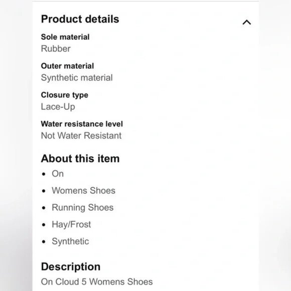 On Running Cloud 5 Sneakers Hay Frost Women's Size 37.5 US 6.5 Neon Yellow NEW - Picture 2 of 9